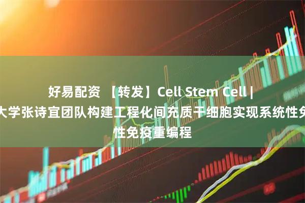 好易配资 【转发】Cell Stem Cell | 上海交通大学张诗宜团队构建工程化间充质干细胞实现系统性免疫重编程