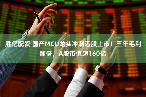 胜亿配资 国产MCU龙头冲刺港股上市！三年毛利翻倍，A股市值超160亿