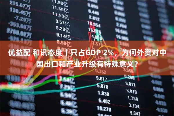 优益配 和讯态度｜只占GDP 2%，为何外资对中国出口和产业升级有特殊意义？