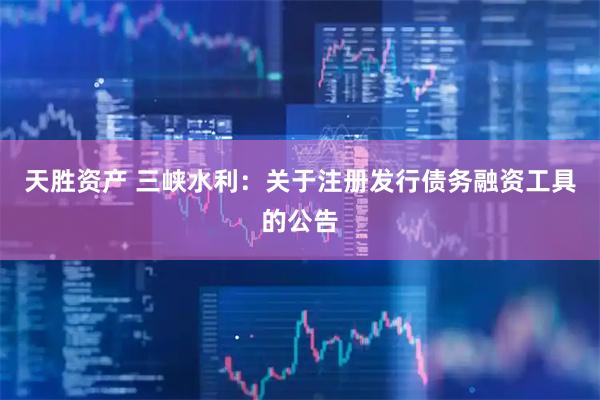 天胜资产 三峡水利：关于注册发行债务融资工具的公告